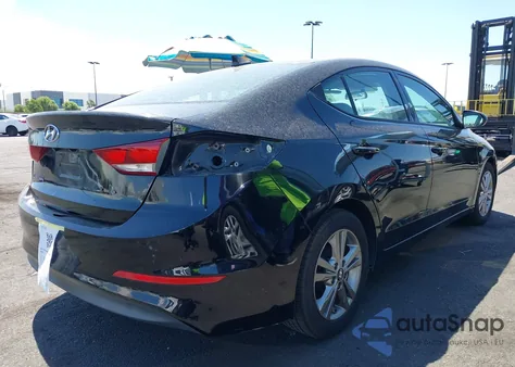 2017 Hyundai Elantra Se из США, поврежденный, VIN 5NPD84LF1HH170917